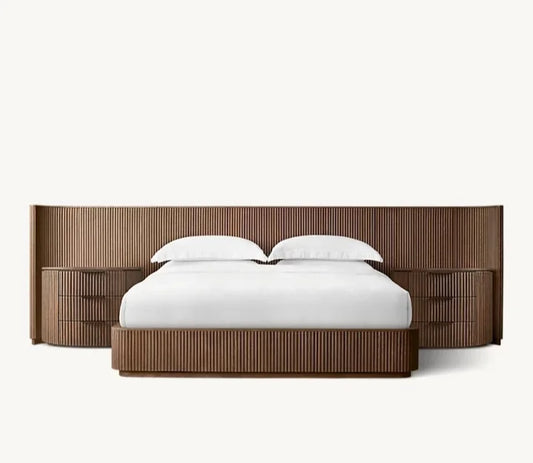 Engraved Haven Bed
