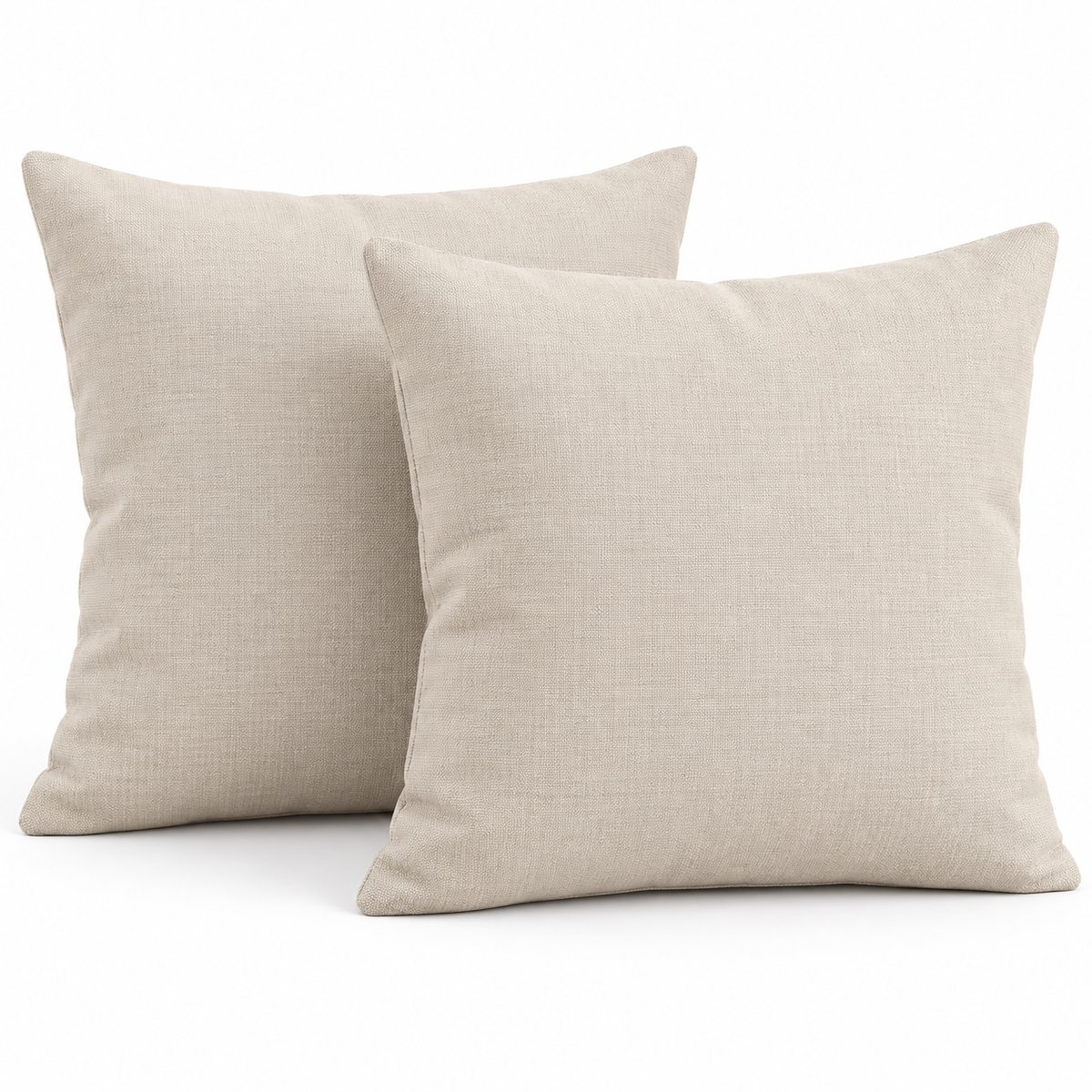 Cove Outdoor Cushions set of 2 in Beige, 45 x 45 cm