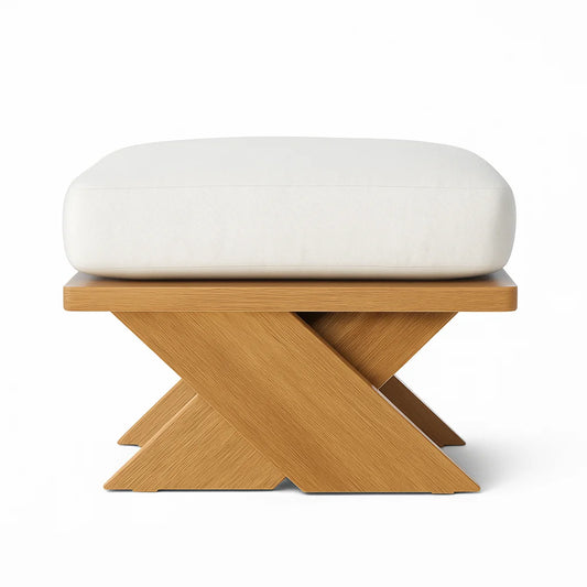 Kiss Cross Ottoman