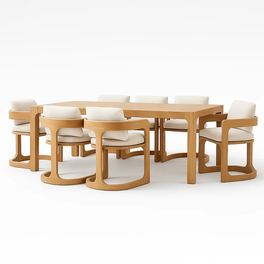 Wood Sense Dining Set – 6 Chairs