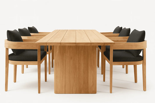 Curve Dining Set (6 Pax)
