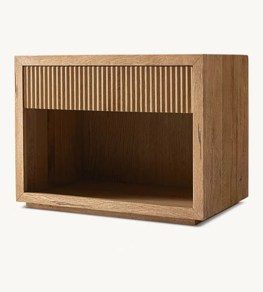 Timber Shelf Nightstand