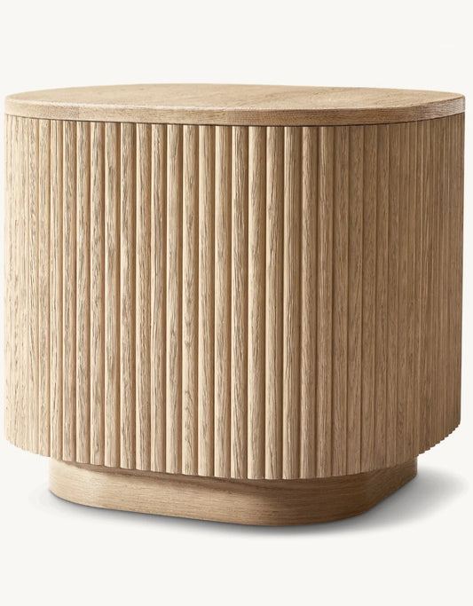 Fluted Side Table