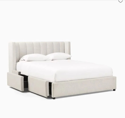 Lyon Bed – Upholstered Storage Bed