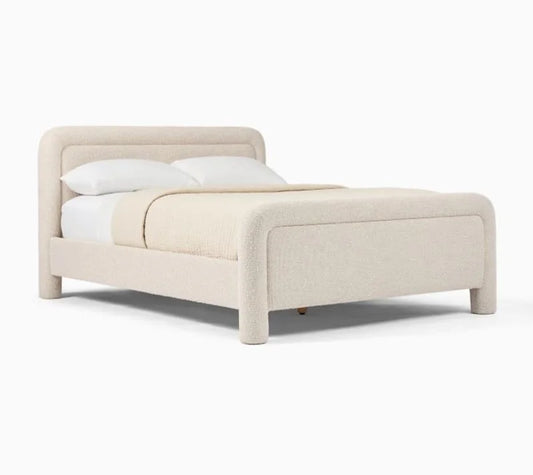 Luxe Bouclé Bed