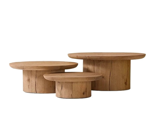Triple timber Coffee Table